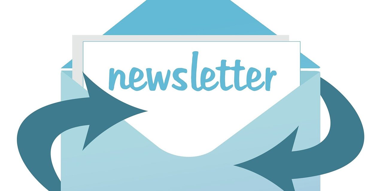 Bild eines Umschlages mit Newsletter