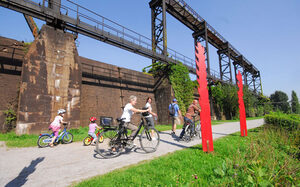 Fietsen door het Landschaftspark
