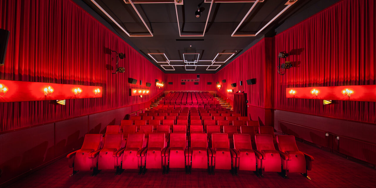 Bioscoopauditorium in filmforum Duisburg