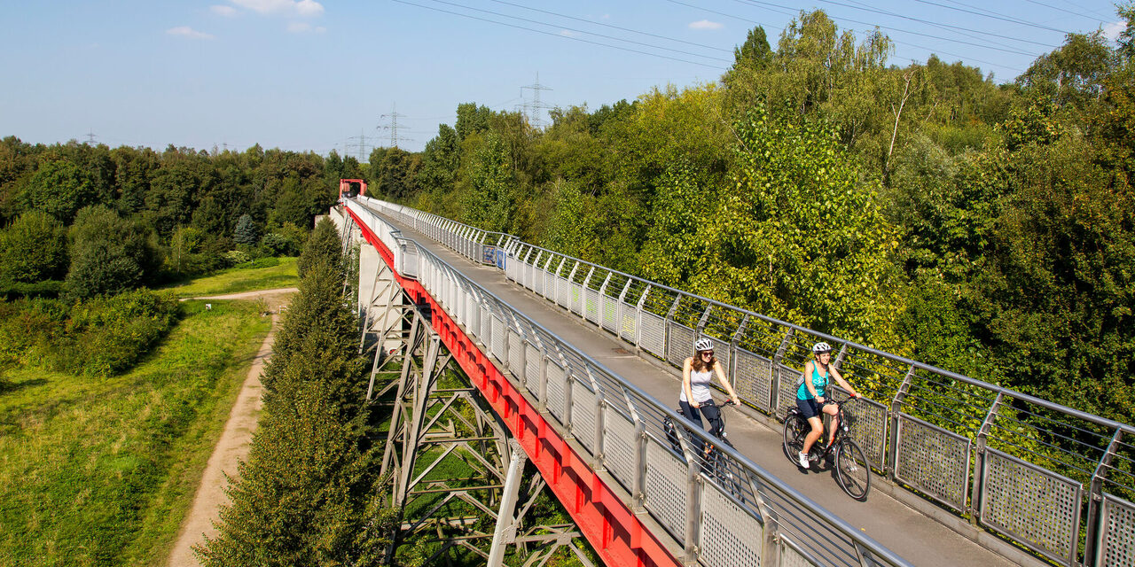 Erzbahntrasse in Gelsenkirchen im radrevier.ruhr